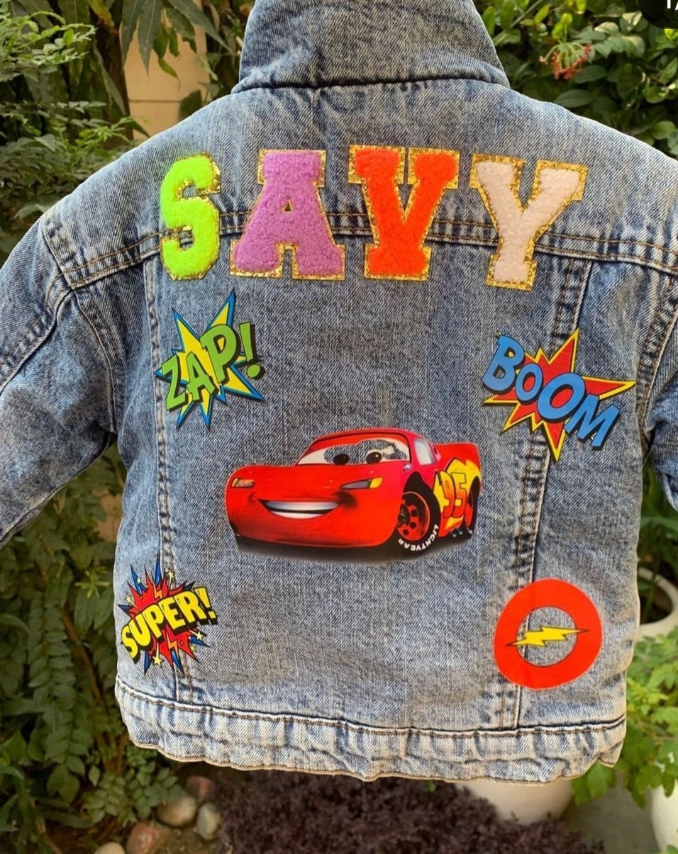 Customised and stylish denim jacket